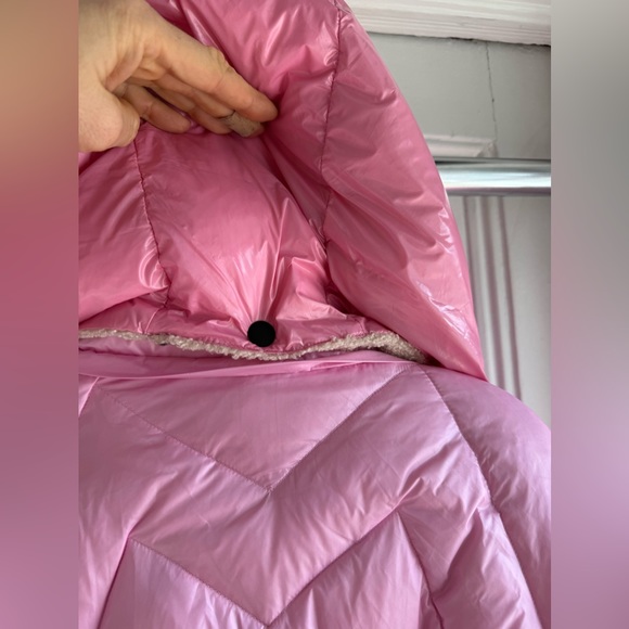 Montereggi Women's Down Jacket Pink Size 46It - Picture 5 of 13